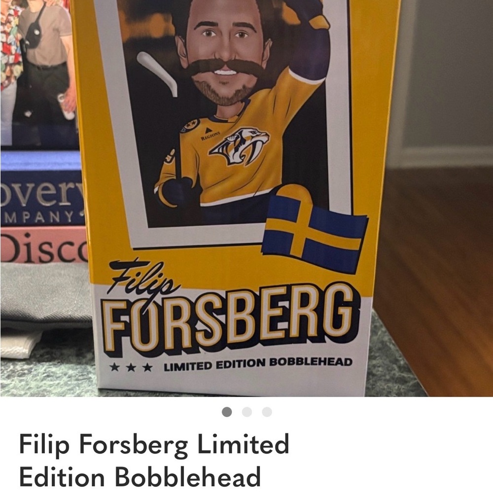 Filip Forsberg Limited Edition Bobblehead